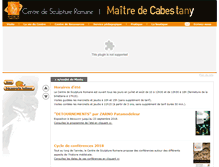 Tablet Screenshot of maitre-de-cabestany.fr