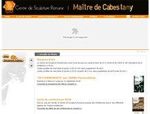 Tablet Screenshot of maitre-de-cabestany.com